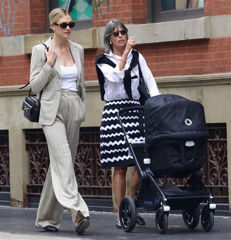 Seryl Kushner and Karlie Kloss Walk Baby Levi in Manhattan