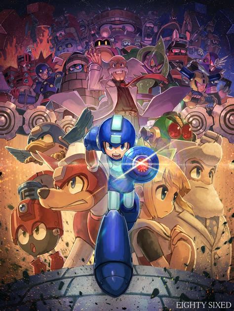 Megaman 11 | Mega Man / Rockman | ロックマン, イラスト, 黒井