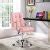 Metro Siebert Ergonomic Desk Chair pink 103.0 H x 44.0 W x 47.0 D cm ...