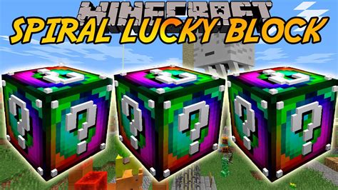 Lucky Block Spiral Mod 1.8.9 - 9Minecraft.Net