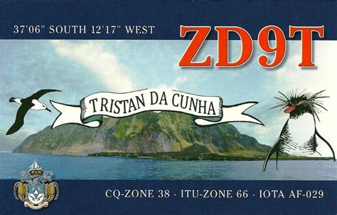 ZD9T - Tristan da Cunha Island - News