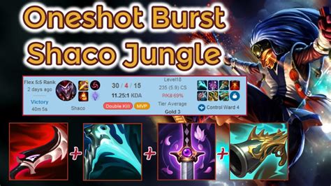 Full Lethality Oneshot Shaco Jungle - S12 Ranked [League of Legends] Full Gameplay - Infernal ...