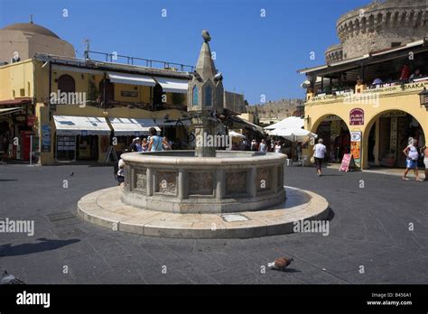 Rhodes old town Stock Photo - Alamy