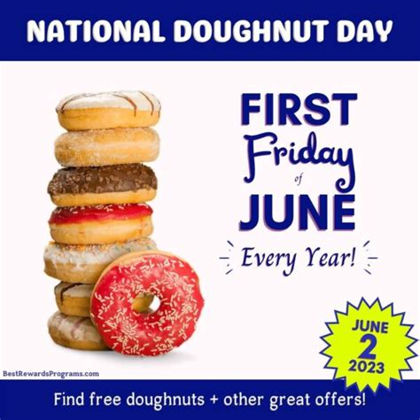 Sweet National Doughnut Day Offers! | Best Rewards Programs