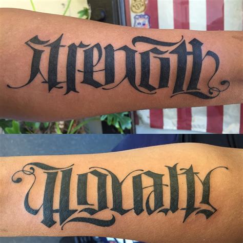 45 Ambigram Tattoos Designs & Meanings - For Men & Women (2019)