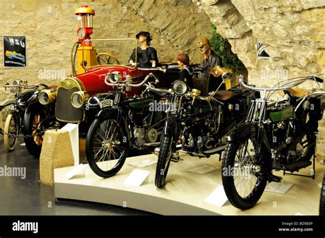 NSU exhibits, German Motorcycle and NSU Museum, Neckarsulm, Baden-Wuerttemberg, Germany, Europe ...