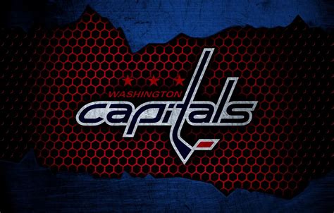 Vintage Washington Capitals Logo Background