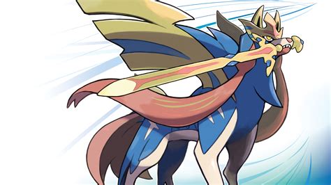 Zacian, Pokemon Sword and Shield, 8K, #72 Wallpaper PC Desktop