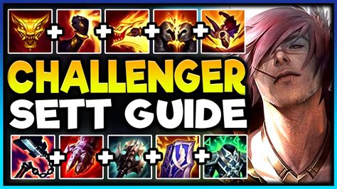 How To MASTER SETT in UNDER 24 HOURS! - Season 12 Sett Guide - YouTube