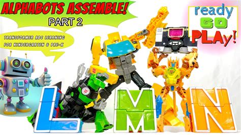 ALPHABOTS ASSEMBLE: PART 2 (ABC Learning with Transformers) - YouTube