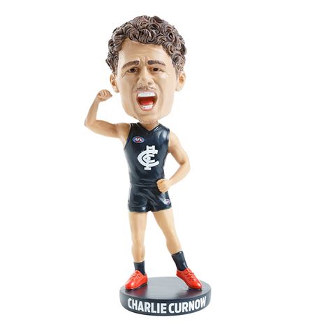 CHARLIE CURNOW Carlton Blues AFL Bobblehead | Taylormade Memorabilia ...