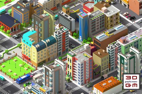 Simplepoly City - Low Poly Assets Low-Poly 3d Model - Finished Projects - Blender Artists Community