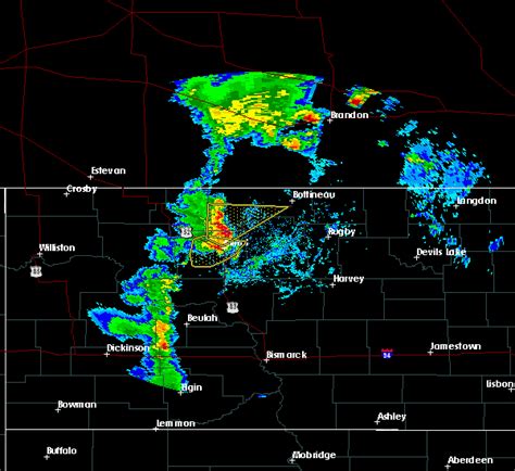 Interactive Hail Maps - Hail Map for Minot, ND