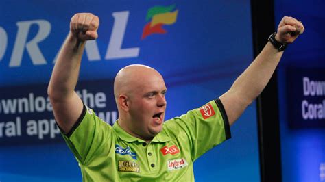 Nine darter thrown by Michael van Gerwen on 5... - Mastercaller.com