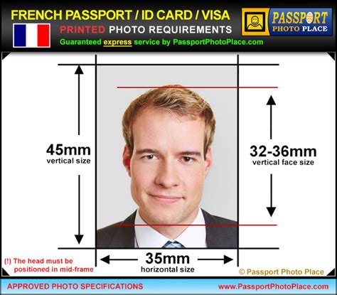 French Passport, French ID & Visa Pictures Service - Orlando