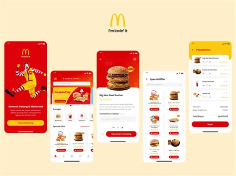 McDonald's App Redesign | Дизайн веб-баннеров, Макдональдс, Бургер