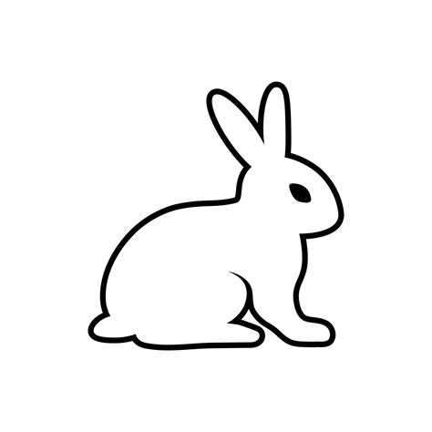 Rabbit. Rabbit illustration. Rabbit vector. Rabbit icon. Animal Rabbit logo. Rabbit vector ...