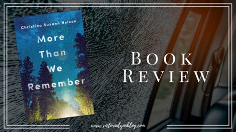 More Than We remember // Book Review | Victoria Lynn