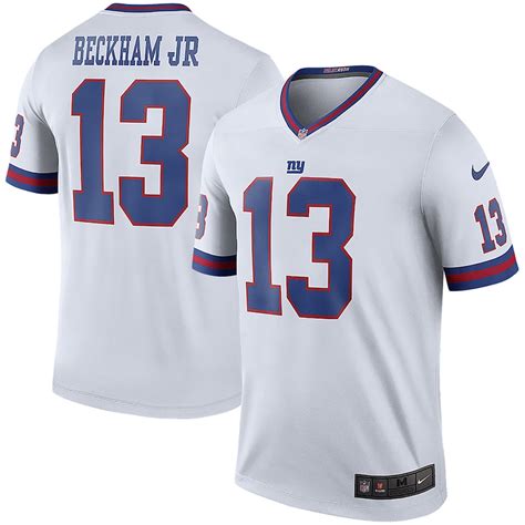 Odell Beckham Jr New York Giants Nike Color Rush Legend Jersey - White