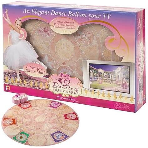 Barbie 12 Dancing Princesses Interactive Dance Game - Mattel - Barbie - Video Games at ...