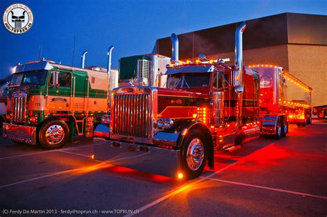 Semi Trucks at Night Wallpapers - WallpaperSafari