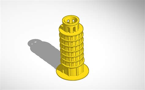 Tower of Pisa by Robbe Vermandel | Download free STL model | Printables.com
