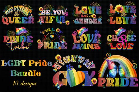 LGBT Pride Design Bundle Graphic by Soir.art · Creative Fabrica