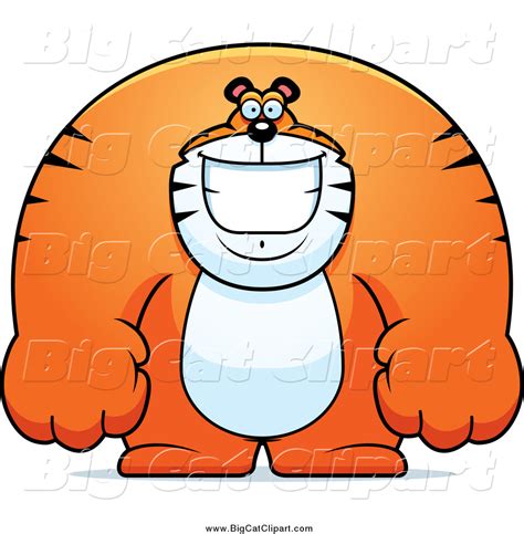 Royalty Free Cartoon Stock Big Cat Designs