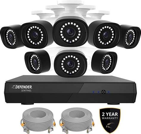 Defender Sentinel 4K PoE Security Camera System Review | SecurityBros