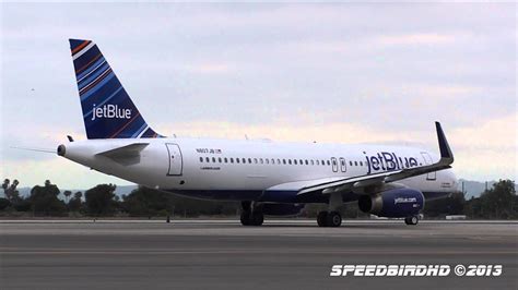 Jetblue Airways Airbus A320-232(S/L) [N807JB] Taxi and Takeoff - YouTube