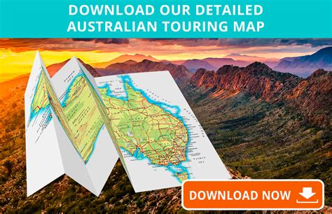 Detailed Australia Touring Map | Plan your Aussie Vacation