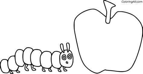 Hungry Caterpillar Coloring Pages (9 Free Printables) - ColoringAll