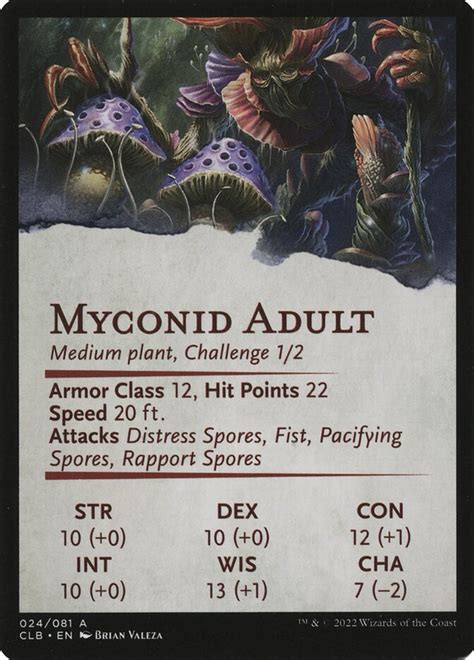 Myconid Spore Tender // Myconid Spore Tender · Battle for Baldur's Gate ...