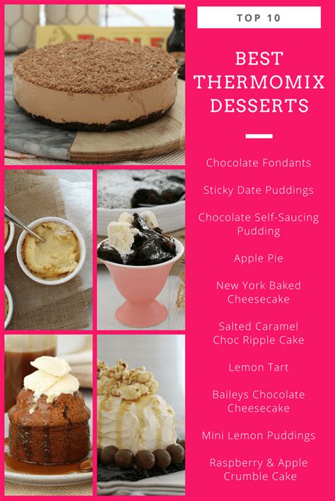 The 10 Best Thermomix Desserts - Bake Play Smile