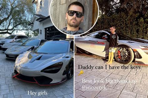 Inside Kourtney Kardashian's ex Scott Disick's luxury car collection as ...