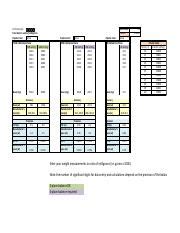 Calibration Check for P1000, P200, and P20 Pipettes - Accuracy | Course Hero