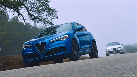 Alfa Romeo Stelvio Quadrifoglio | 2018MY (Color: Misano Blue) | Front