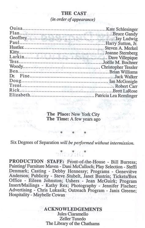 Six degrees of separation cast - timeslasem