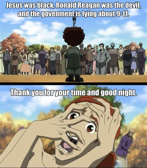 Boondocks Quotes, Boondocks Comic, The Boondocks Cartoon, Boondocks ...