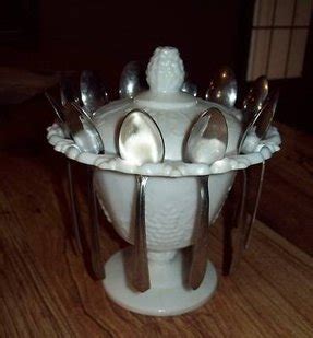 Glass Sugar Bowl With Spoon - Foter