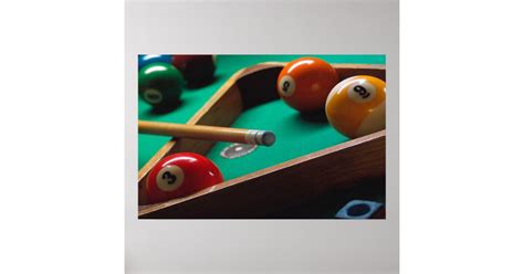 billiards poster | Zazzle