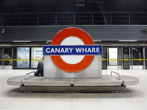 CANARY WHARF TUBE STATION | CANARY WHARF | TOWER HAMLETS | LONDON ...