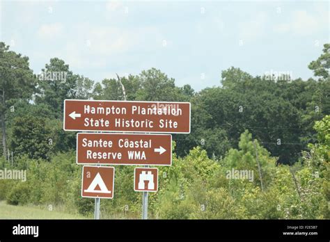 Hampton Plantation State Historic Park Stock Photo - Alamy