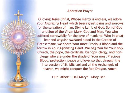 Adoration Prayer | Adoration Prayer | By Bible Verses Daily