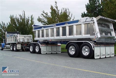 End Dump Trailers | K-Line Trailers | Design & Manufacturing | BC, Canada