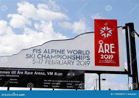 FIS Alpine World Championships Editorial Stock Image - Image of destination, event: 119659874