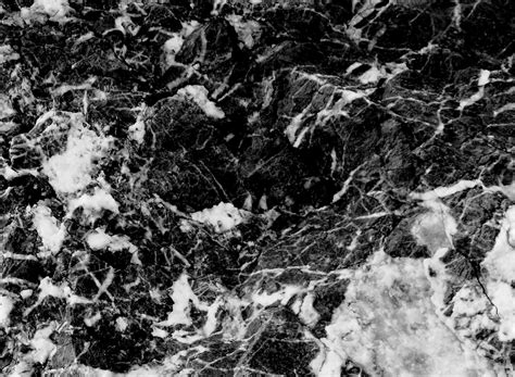 Black And White Marble Rock Texture Free Stock Photo - Public Domain ...