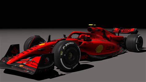 Ferrari 2023 concept livery with black logos : r/F1Liveries