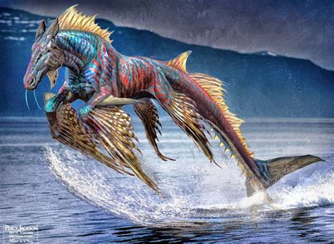 Hippocampus-mythological creature shared by Phoenician and Greek mythology, though the name by ...