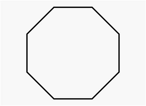 Regular Octagon Clipart , Png Download - Octagon Shape Different Size ...